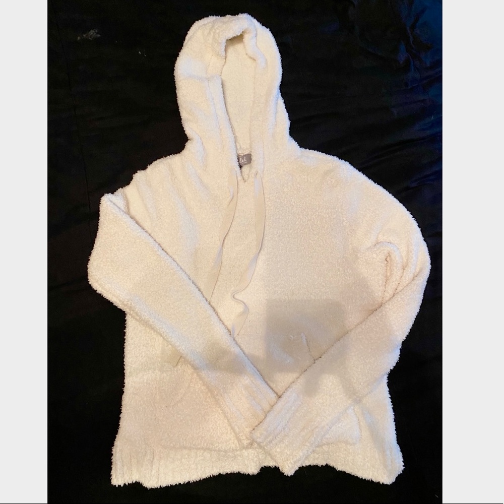 Softest white hoodie